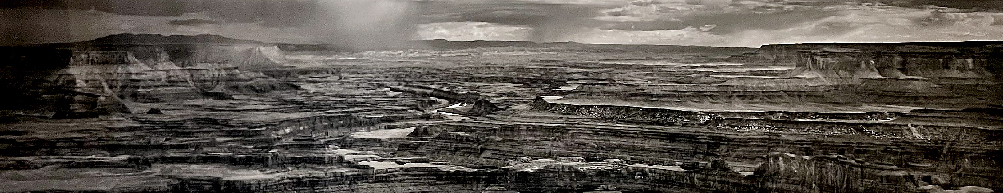 Summer Storm Over The Colorado River, From Dead Horse Point